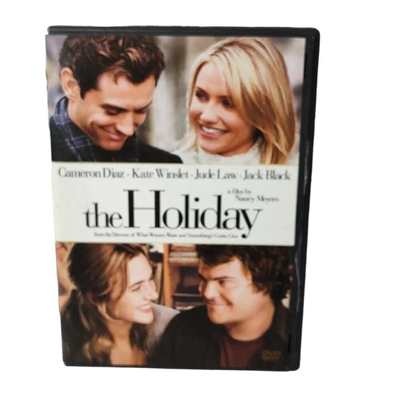 The Holiday DVD Cameron Diaz Kate Winslet Jude Law PLASTIC COVERING IS MISSING - Picture 1 of 6